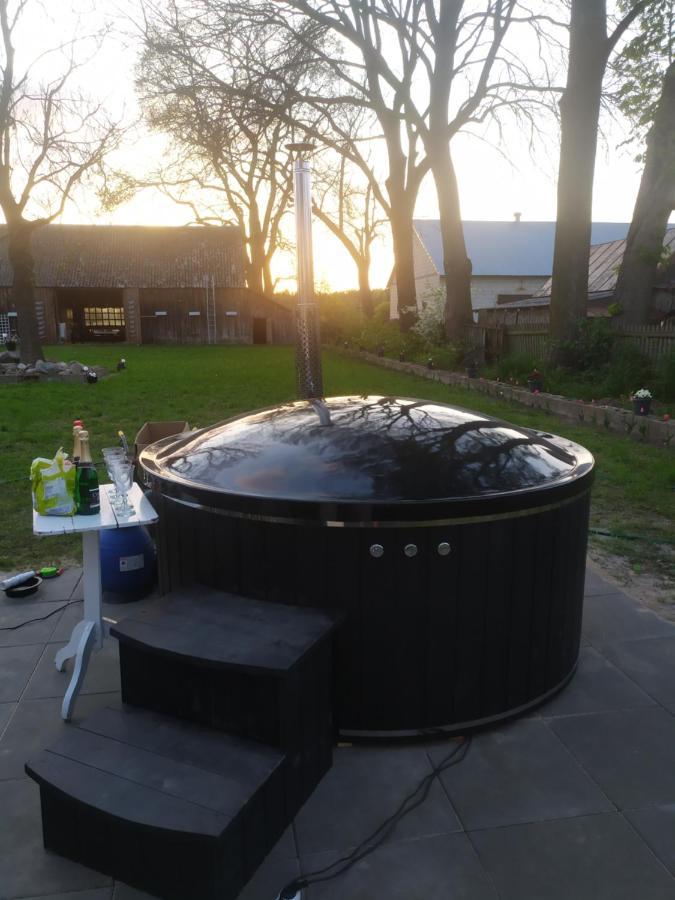 Вилла Dom W Malowniczej Wsi Z Imprezowa Stodola Hot Tub Jacuzzi Zakrzewo Zalesie Экстерьер фото